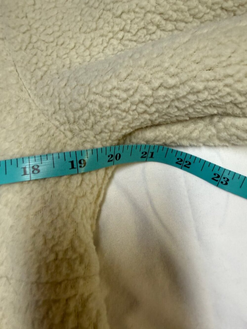 Patagonia Women’s Retro Pile Marsupial Pullover Small Pelican GUC - Picture 11 of 12